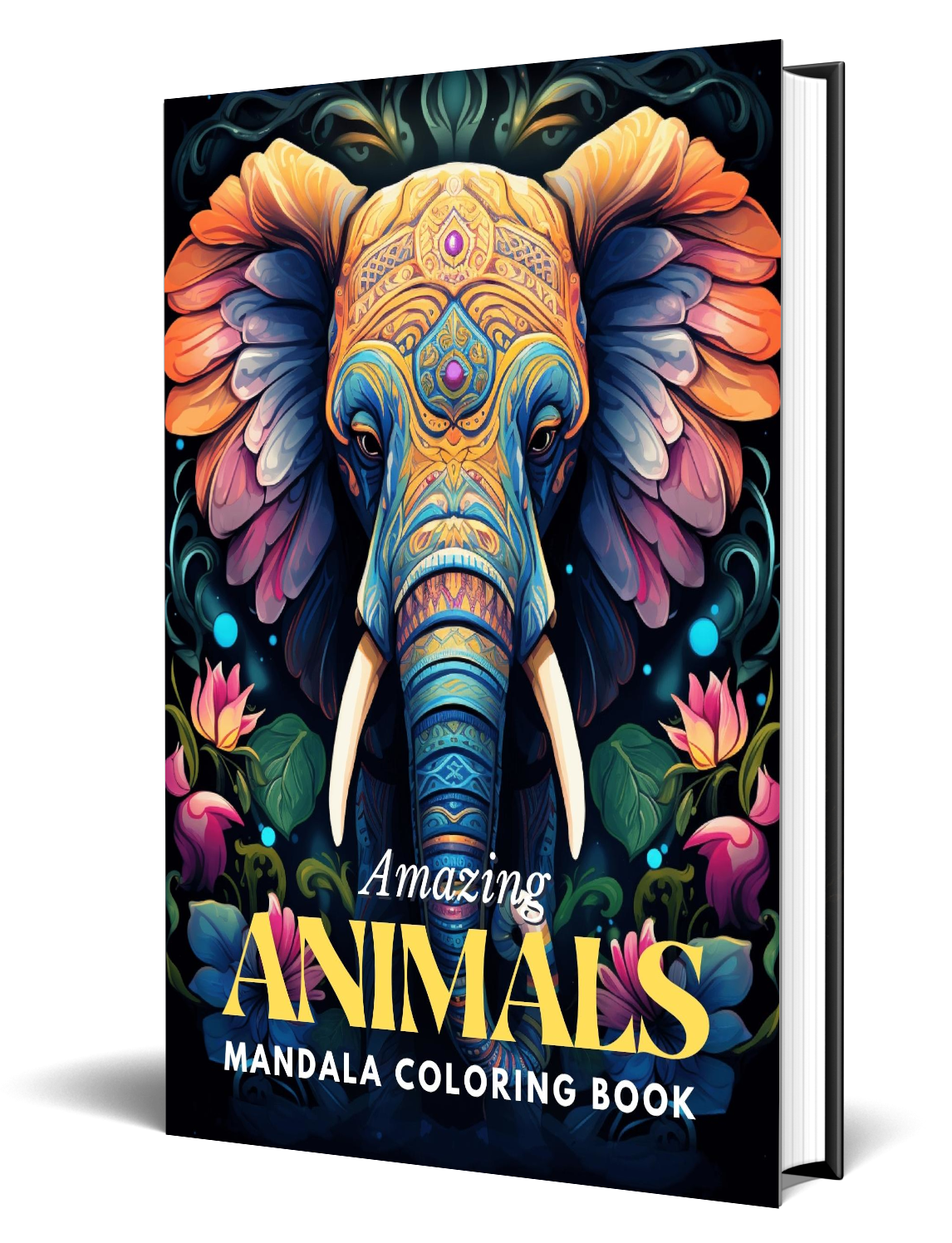 Amazing Animals Mandala Coloring Book - PLR